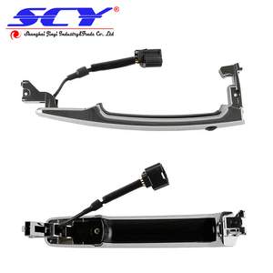 Frente fuera cromo mango <span class=keywords><strong>de</strong></span> la puerta <span class=keywords><strong>de</strong></span> coche inteligente entrada adecuado para Nissan Rogue OE 80640CZ31B 80640-CZ31B - Product Image 1