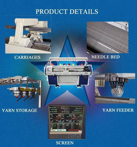 <span class=keywords><strong>2</strong></span> + <span class=keywords><strong>2</strong></span> sistema computarizado plana máquina de tejer suéter buen precio - Product Image 4