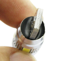 Bombilla led canbus para interior de coche, lámpara de lectura, sin Error, casquillo 194 W5W 6 SMD 5630 5730