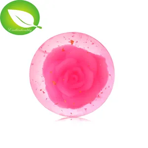 Красота Лучшая цена горячая распродажа 100 г розовый цветок Роза Мыло для кожи отбеливание кожи гармония мыло фруктовое мыло