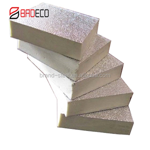 แผ่นฉนวนกันความร้อน PIR เค<span class=keywords><strong>ล</strong></span>ือบฟอย<span class=keywords><strong>ล</strong></span>์อะลูมิเนียม/โฟม <span class=keywords><strong>PU</strong></span> สำหรับท่อลม - Product Image 3