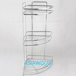 Best Quality Shower <strong>Bathroom</strong> <strong>Corner</strong> Rack Metal Wall Hanging Shampoo <strong>Caddy</strong> - Product Image 2