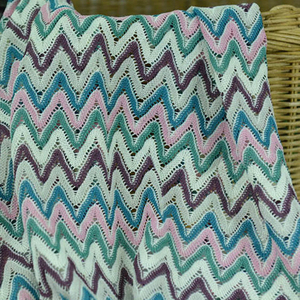 Bello di lavoro a maglia jacquard tessuto del pannello esterno di disegno geometrico tappezzeria texture - Product Image 3