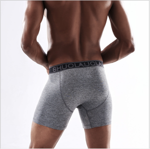 Vendita calda bauli da uomo in cotone morbido a righe a <span class=keywords><strong>gamba</strong></span> <span class=keywords><strong>lunga</strong></span> biancheria intima da uomo <span class=keywords><strong>boxer</strong></span> - Product Image 3