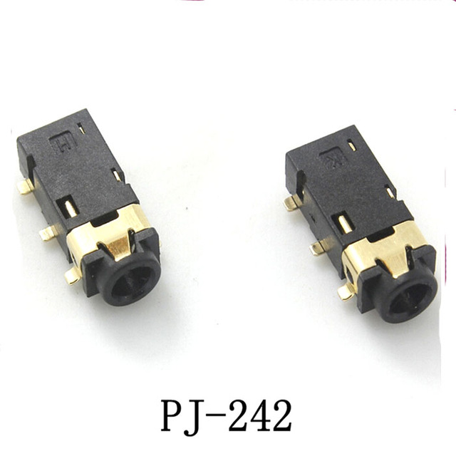 PJ-242 PJ242 2.5mm Stereo Mono Smt Phone Jack