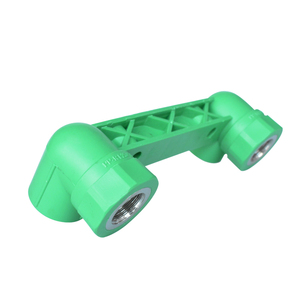 Codo <span class=keywords><strong>de</strong></span> doble asiento hembra <span class=keywords><strong>de</strong></span> instalación <span class=keywords><strong>de</strong></span> tuberías PPR <span class=keywords><strong>de</strong></span> plástico al por mayor para suministro <span class=keywords><strong>de</strong></span> agua - Product Image 5