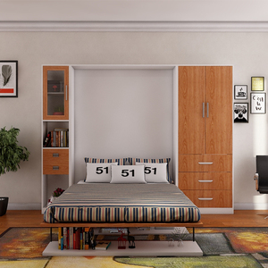 <span class=keywords><strong>Cama</strong></span> plegable <span class=keywords><strong>Vertical</strong></span> multifunción, mueble de dormitorio oculto - Product Image 6