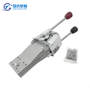 <span class=keywords><strong>Marine</strong></span> twin đúp <span class=keywords><strong>lever</strong></span> ga cable fishing thuyền điều khiển động cơ - Product Image 1