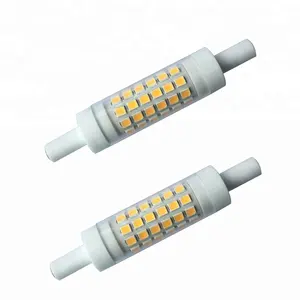 החלפת 5W 78Mm ניתן לעמעום 220-240V Led R7s J78 R7S LED dimmable הקרנת אור אופקי plug מנורת הנורה