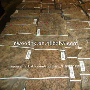 natural negro nogal burl de la chapa de madera para los muebles - Product Image 1