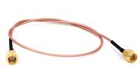 Montaje de Cable Rf impermeable Ip67 Bnc hembra mamparo frontal a Ipx Ufl Rg178 Cable flexible de cobre plateado