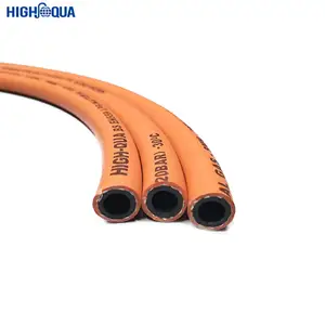 Lpg Hose With High Pressure Factory Price Orange Flexible Natural Rubber LPG Gas Hose With High Pressure