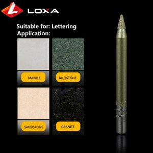 Outils de gravure au diamant LOXA CNC <span class=keywords><strong>pour</strong></span> graver des <span class=keywords><strong>mots</strong></span> sur le marbre, le pierre bleue, la grès - Product Image 5