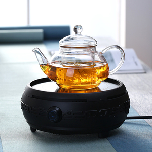 550 مللي أبريق شاي زجاجي غلاية مع أكثر دفئا-براد شاي الشاي Infuser مجموعة الزجاج ماكينة إعداد الشاي Infusers يحمل 3-4 أكواب - Product Image 6