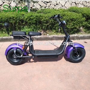 1500w <span class=keywords><strong>2000w</strong></span> 60v12ah batterie au lithium citycoco gros pneu harleyment e voiture véhicule/scooter de livraison électrique 2 places/tournant la lumière - Product Image 4