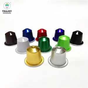 Professional Reusable Refillable Compatible food grade coffee capsule for Nespresso coffee maker