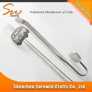 Originais do presente do metal personalizado de alta qualidade maquiagem facial na ópera de pequim bookmarks - Product Image 2