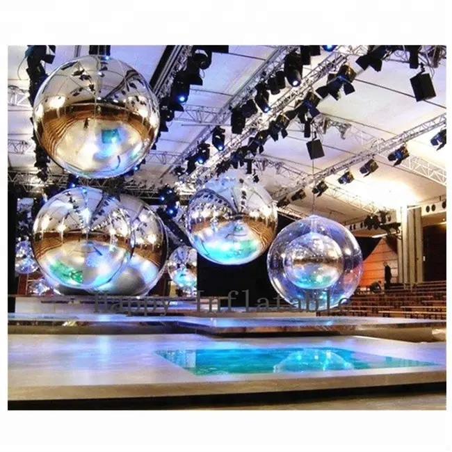 Новый индивидуальный Свадебный шар, надувная зеркальная сфера/Серебряный зеркальный шар, надувной шар для рекламы/надувной зеркальный шар