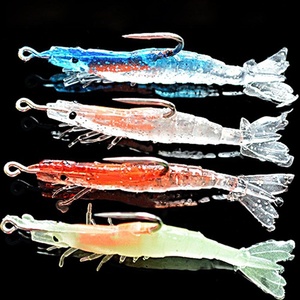 Esca Artificiale per Pesca, Gancio Morbido, Esca a Forma di Gamberetto - Product Image 5