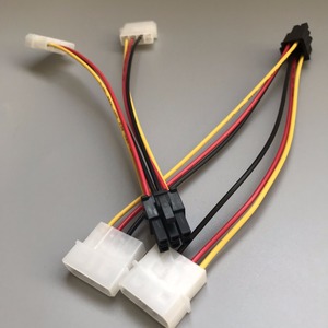 Ide 2 Molex Naar 6pin Draad Kabel Voor Cpu Kaart Power - Product Image 5