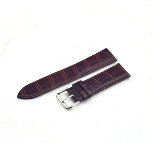 <span class=keywords><strong>Cinturino</strong></span> <span class=keywords><strong>orologio</strong></span> alligatore di alta moda in <span class=keywords><strong>pelle</strong></span> di qualità marrone nero 18/20/22mm Charm prezzo a buon mercato - Product Image 3