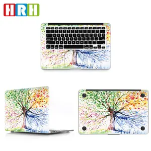 Diseño personalizado etiqueta engomada de la etiqueta engomada del ordenador portátil cubierta para Macbook Air Pro 13 15 16 pulgadas portátil etiqueta cubre