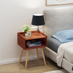 Trắng Bàn Cạnh Giường Ngủ Nền Kinh Tế Bắc Âu Mini Đa Chức Năng Tủ Đầu Giường - Product Image 4