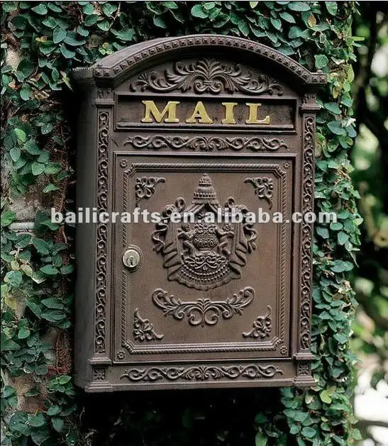 Mailbox de ferro fundido