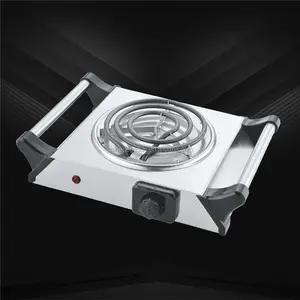 coal lighter hot-sale-portable-multi-function-excellent-quality Stainless Steel single electric cooking coil stove with handle