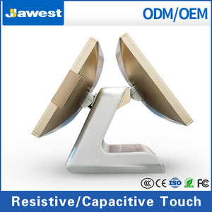 2015 best double screen cash register with card reader - Product Image 4