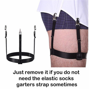 Ceinture élastique ajustable pour hommes, 1 pièce, ajustable et antidérapant avec verrouillage pour tenue de travail, beauté, <span class=keywords><strong>chemise</strong></span>, pinces, vente en gros - Product Image 2