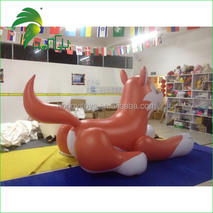 Utilizzando sovrapposizione e di saldatura ad ultrasuoni PVC arancione gonfiabile <span class=keywords><strong>lupo</strong></span> - Product Image 1