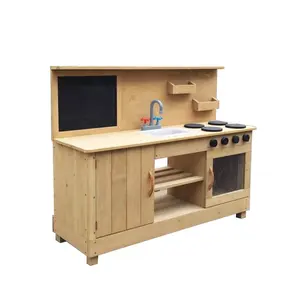 <strong>Outdoor</strong> Pretend Children Wooden Play <strong>Mud</strong> <strong>Kitchen</strong> - Product Image 2
