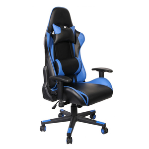 Aoda muebles mentira función Color azul respaldo alto PU Oficina silla de carreras juego - Product Image 2