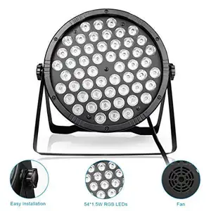 Big Dipper stage par light factory price 60*3W RGB 3in1 LED party light Aluminum wash light dmx for performance hall disco bar