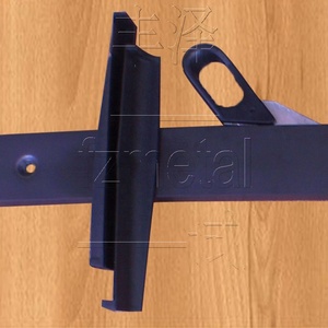 C9 toptan braketi ayarlanabilir windows cam kepenkler alüminyum plastik Frame çerçeve alüminyum Louvre çerçeve - Product Image 5