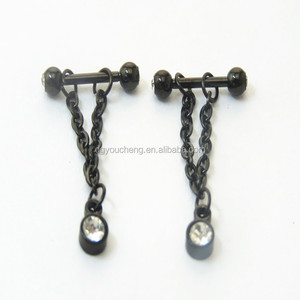 Forma caliente del corazón <span class=keywords><strong>de</strong></span> acero inoxidable <span class=keywords><strong>piercing</strong></span> pezón anillo al por mayor - Product Image 1