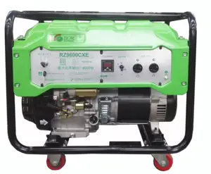 SHRAISE RZ9600CX Rate 7200w Max 8000w Benzin generator mit Astra Korea Optionales Design