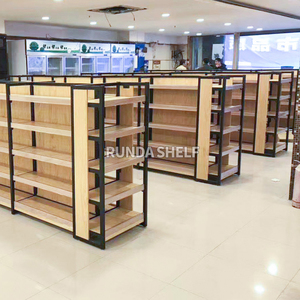 Venta al por mayor de alta calidad de fácil instalación estantes de supermercado estantes de metal y madera <span class=keywords><strong>para</strong></span> herramientas hechas en China - Product Image 4