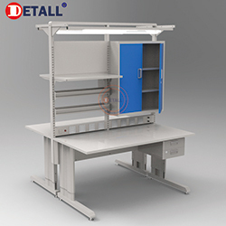 Work Bench Tool Cabinet Mechanical Industrial Electronic Work Bench Antistatic Esd Workbench Workshop Table Steel Combination Tool Cabinet