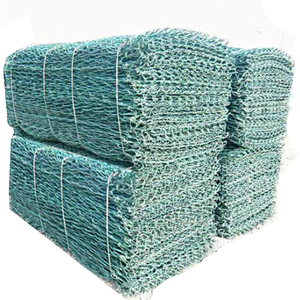 CE zertifikat 1,5x1x1 mt pvc beschichtet gewebte gabione box/gabionen wand/gabion korb