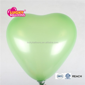 por mayor venta caliente de aire inflable globo 14 pulgadas globo de látex en forma de corazón para el banquete de boda - Product Image 4