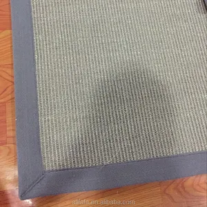 Latex backing natural sisal carpet and rug