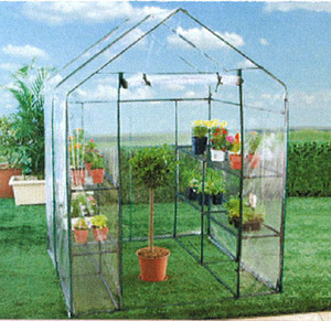 <strong>Walk</strong> <strong>in</strong> <strong>Greenhouse</strong> Garden Compact System Weather Resistant PVC - Product Image 6