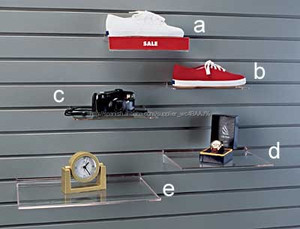 Respetuoso del medio ambiente delicado acrílico estante del zapato - Product Image 1