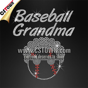 Home is where <span class=keywords><strong>the</strong></span> heart is baseball Grosshandel Sport Strassmotiv Buegelbild HOTFIX - Product Image 2