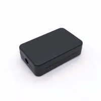 Xingda capa de plástico eletrônica para caixa de junção eletrônica pequena caixa preta 55*35*15mm