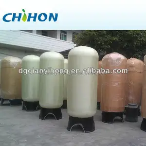 3072 ground water softener tank pond filter with vertical cylindrical shape