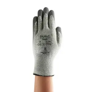 Ansell Grey Anti Cut Latex Arbeit Nitril beschichtete Handschuhe