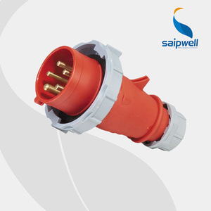 Saipwell/Saip 16A/32A/63A/125A 2 P + E 3 P + E 3 P + N + 110 V 220 V 380 V Clavija industrial eléctrico macho y hembra - Product Image 2